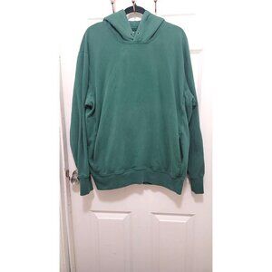 Uniglo  Green Hoodie Pullover Sweatshirt with  Pockets & Hood SIze XL/T